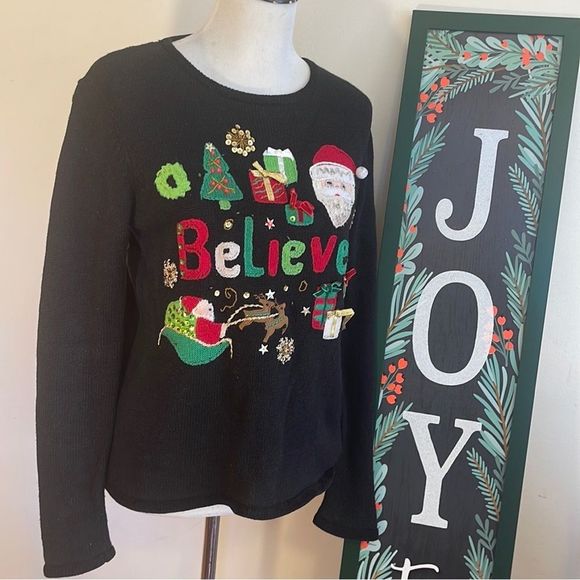 Vintage Tiara International Christmas Sweater 🎁 - Picture 6 of 8